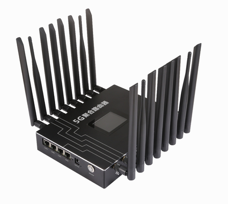 생방송 X5 5G 5G 대역폭 본딩 라우터 다중 SIM 서버 집합