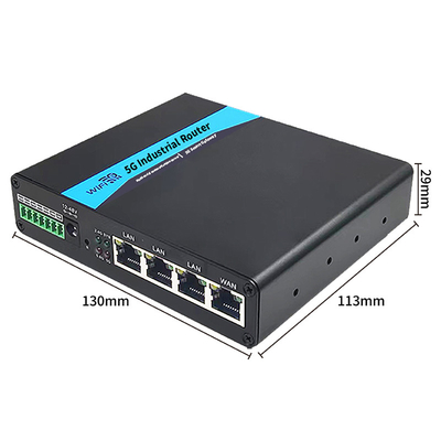 1000Mbps 5G 산업 라우터 0.58kg 무선 보안 WPA2/WPA3